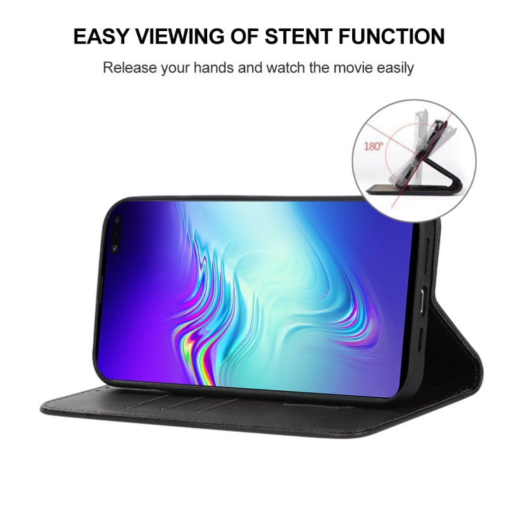 For Samsung Galaxy S10 5G Magnetic Closure Leather Phone Case