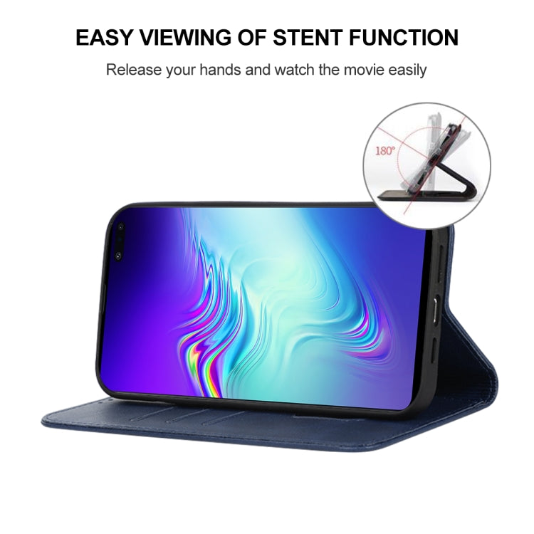 For Samsung Galaxy S10 5G Magnetic Closure Leather Phone Case