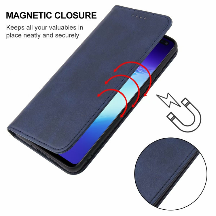 For Samsung Galaxy S10 5G Magnetic Closure Leather Phone Case