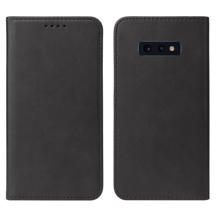 For Samsung Galaxy S10e Magnetic Closure Leather Phone Case