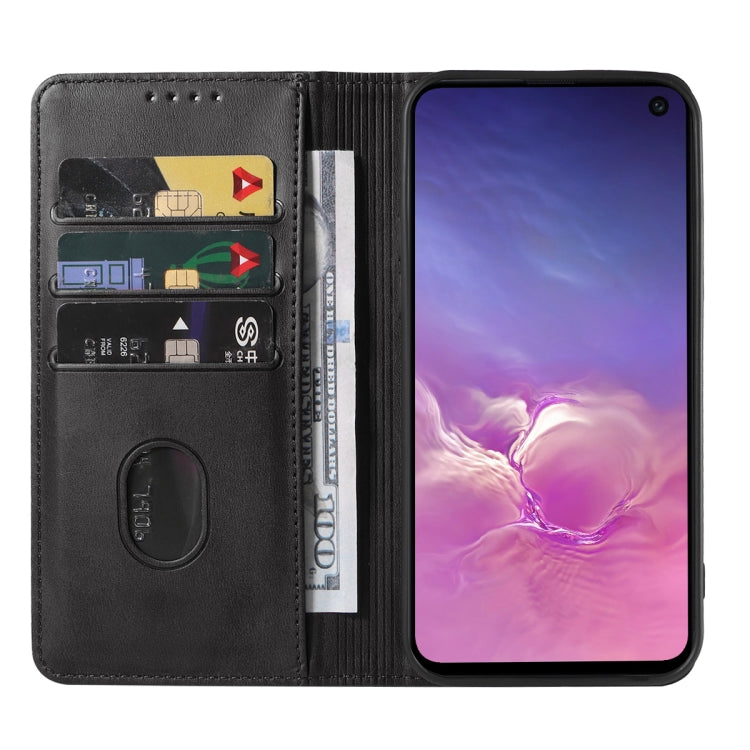For Samsung Galaxy S10e Magnetic Closure Leather Phone Case