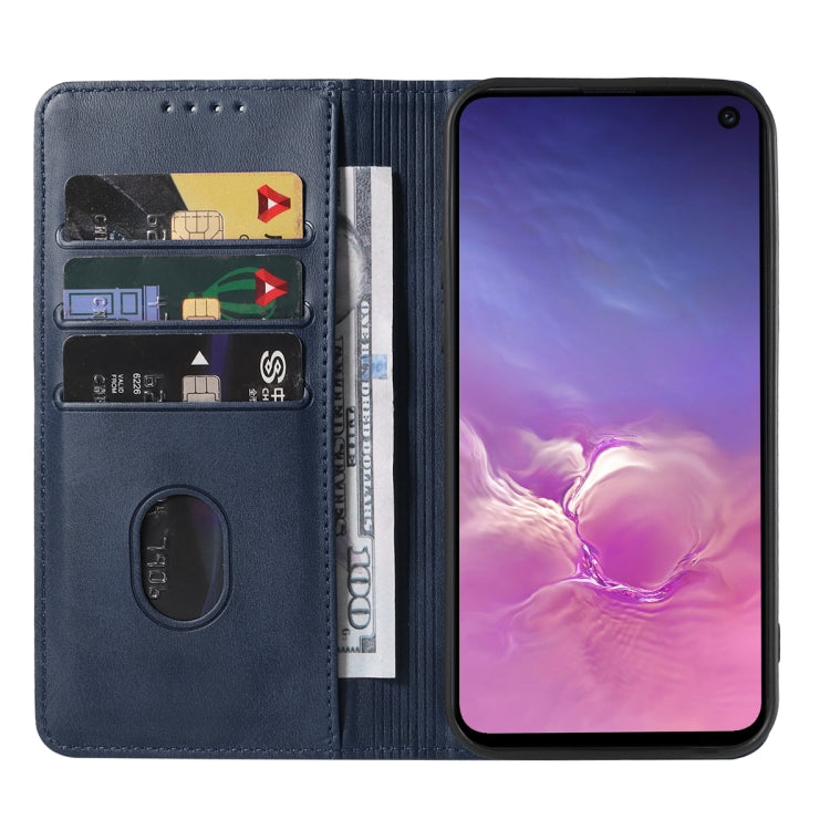 For Samsung Galaxy S10e Magnetic Closure Leather Phone Case