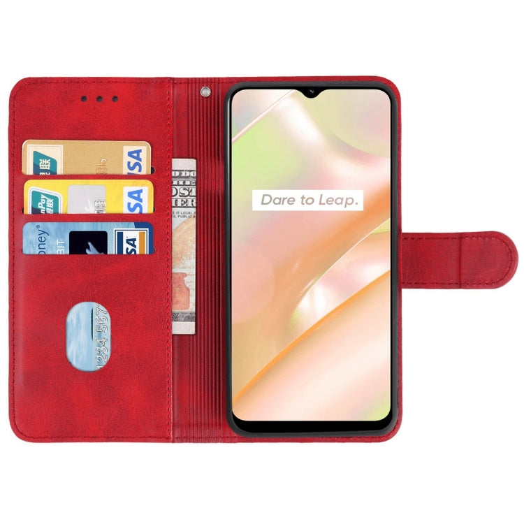 For Realme C33 Leather Phone Case