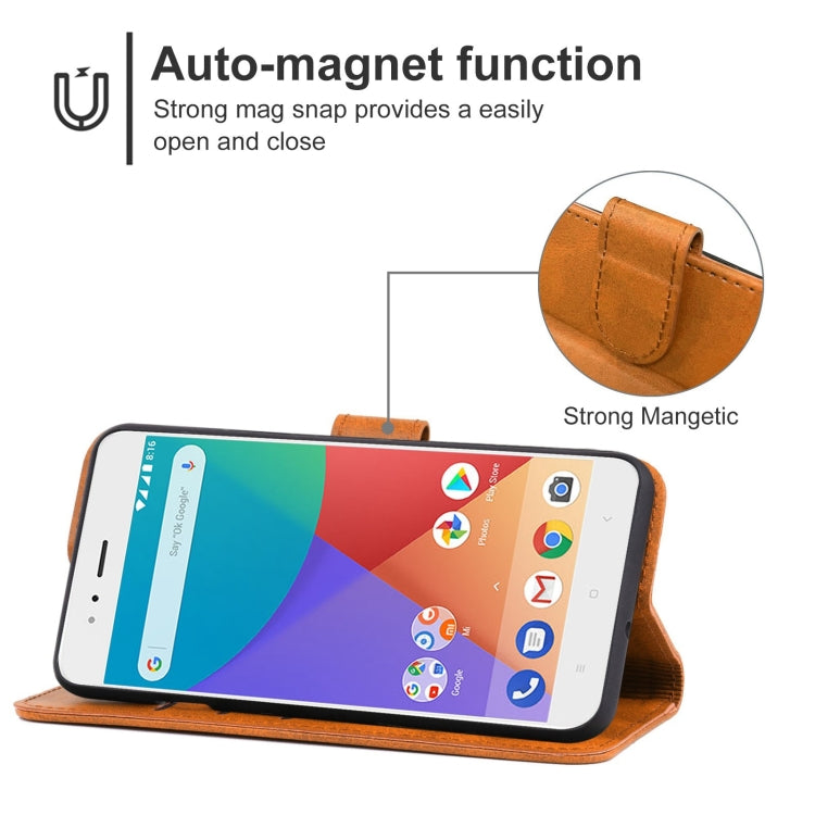 For Xiaomi A1 Leather Phone Case
