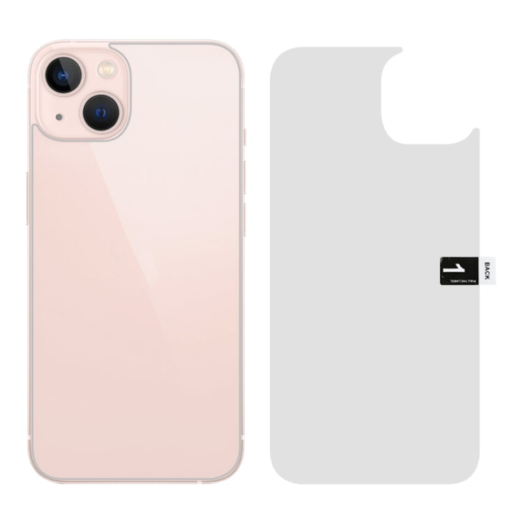 Full Screen Protector Explosion-proof Hydrogel Back Film For iPhone 13