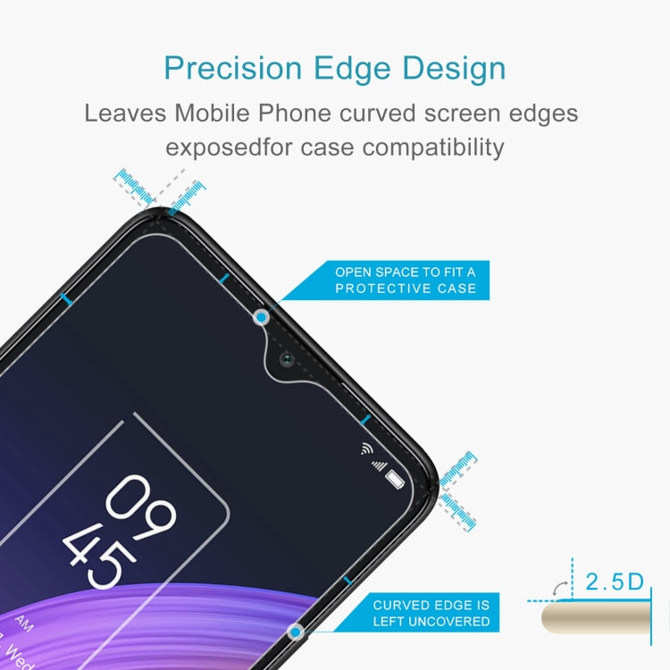 10 PCS 0.26mm 9H 2.5D Tempered Glass Film For TCL 30XL 2022