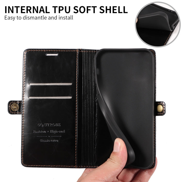 For Samsung Galaxy Note20 GQUTROBE RFID Blocking Oil Wax Leather Phone Case