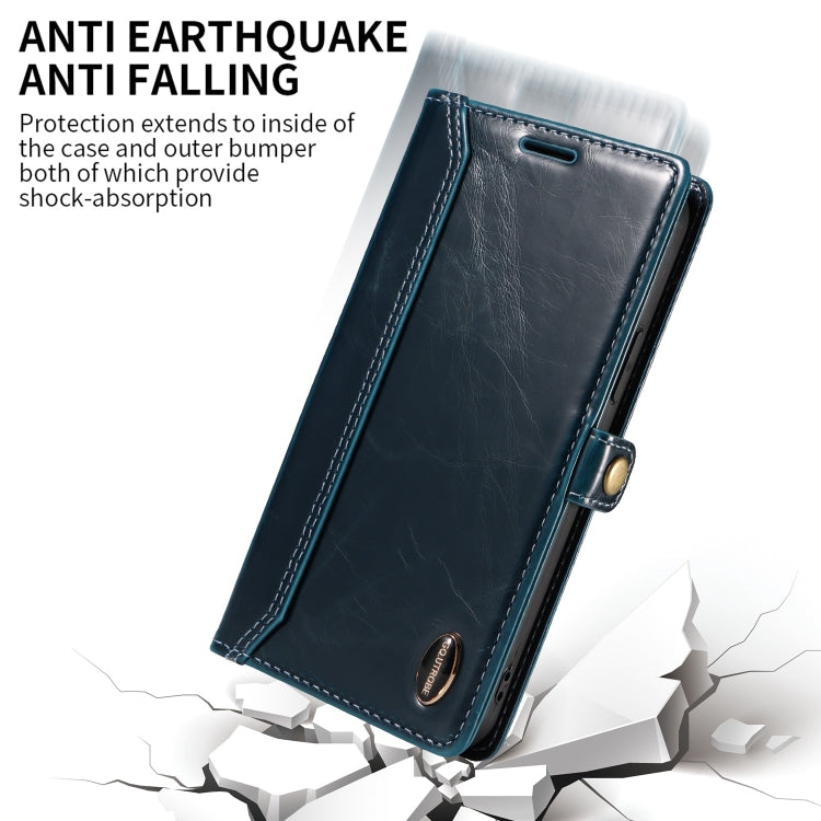 For Samsung Galaxy Note20 GQUTROBE RFID Blocking Oil Wax Leather Phone Case