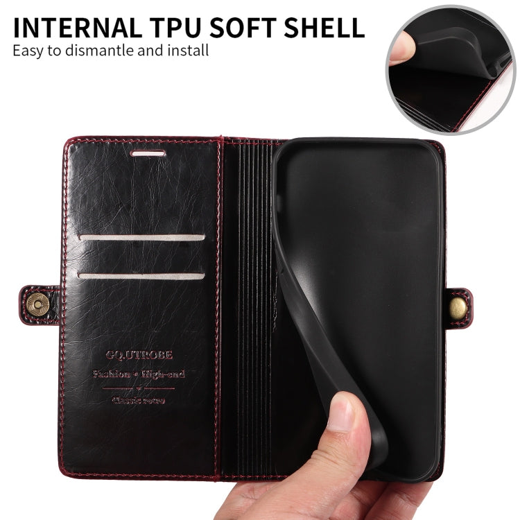 For Samsung Galaxy Note20 Ultra GQUTROBE RFID Blocking Oil Wax Leather Phone Case
