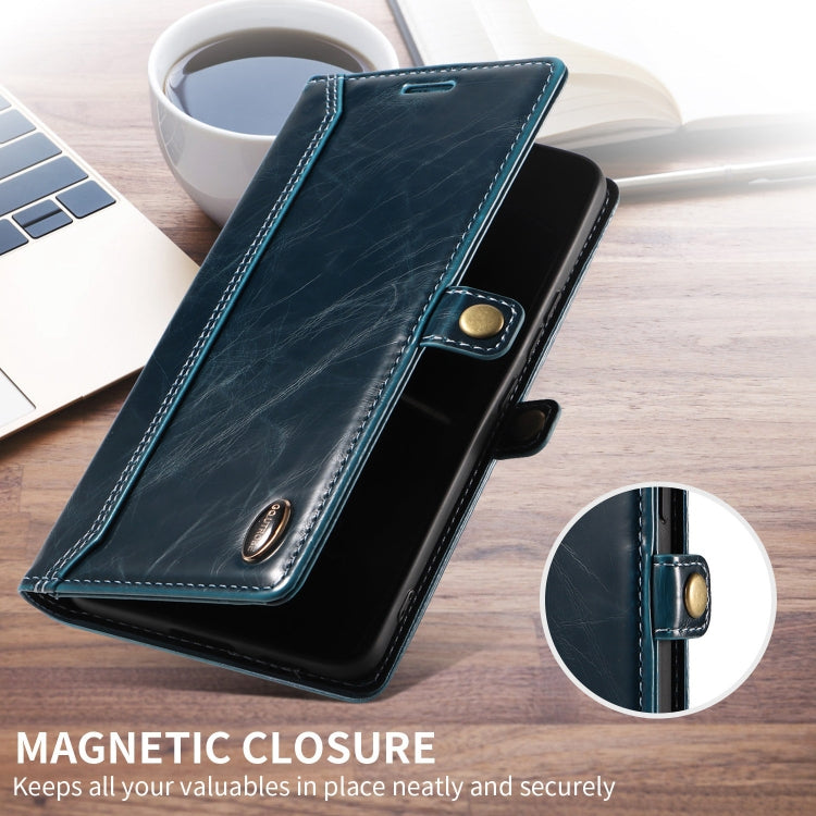 For Samsung Galaxy Note20 Ultra GQUTROBE RFID Blocking Oil Wax Leather Phone Case