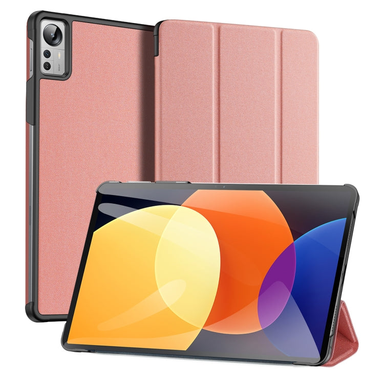 For Xiaomi Pad 5 Pro 12.4 DUX DUCIS Domo Series Horizontal Flip Magnetic PU Case