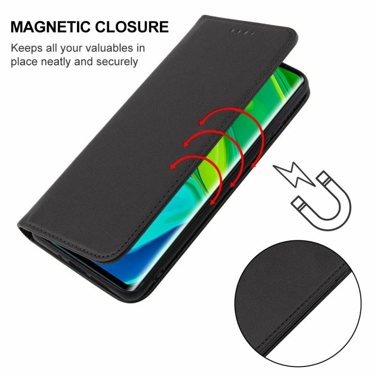 For Xiaomi Mi CC9 Pro Magnetic Closure Leather Phone Case