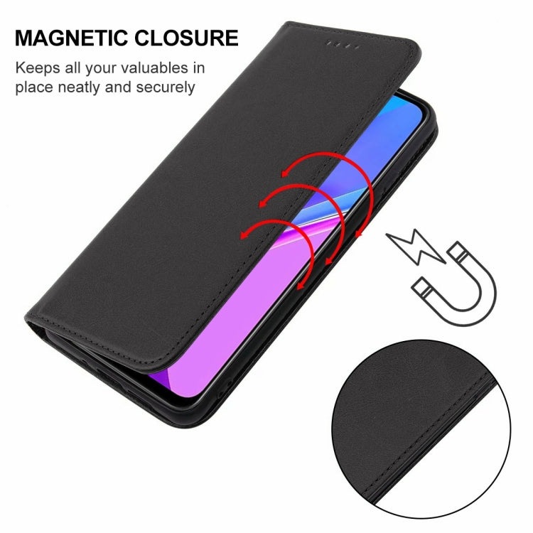 For Xiaomi Redmi 9 Prime Magnetic Closure Leather Phone Case