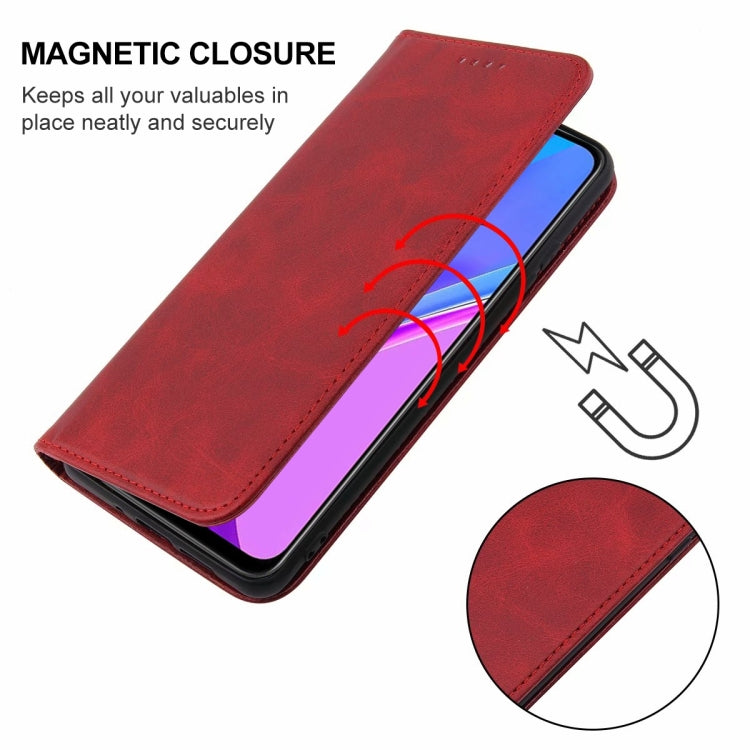 For Xiaomi Redmi 9 Prime Magnetic Closure Leather Phone Case