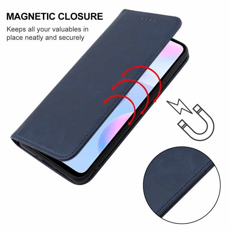 For Xiaomi Redmi 9AT Magnetic Closure Leather Phone Case