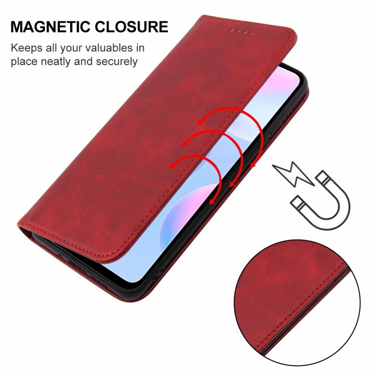 For Xiaomi Redmi 9AT Magnetic Closure Leather Phone Case