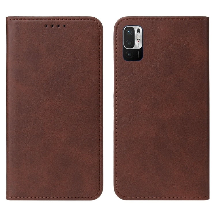For Xiaomi Redmi 10 5G Magnetic Closure Leather Phone Case