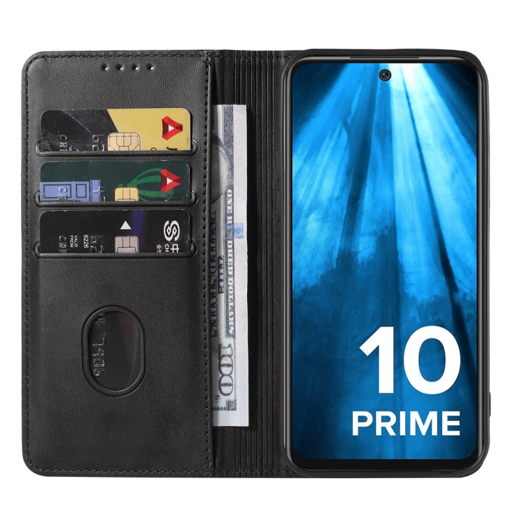 For Xiaomi Redmi 10 Prime 2022 Magnetic Closure Leather Phone Case
