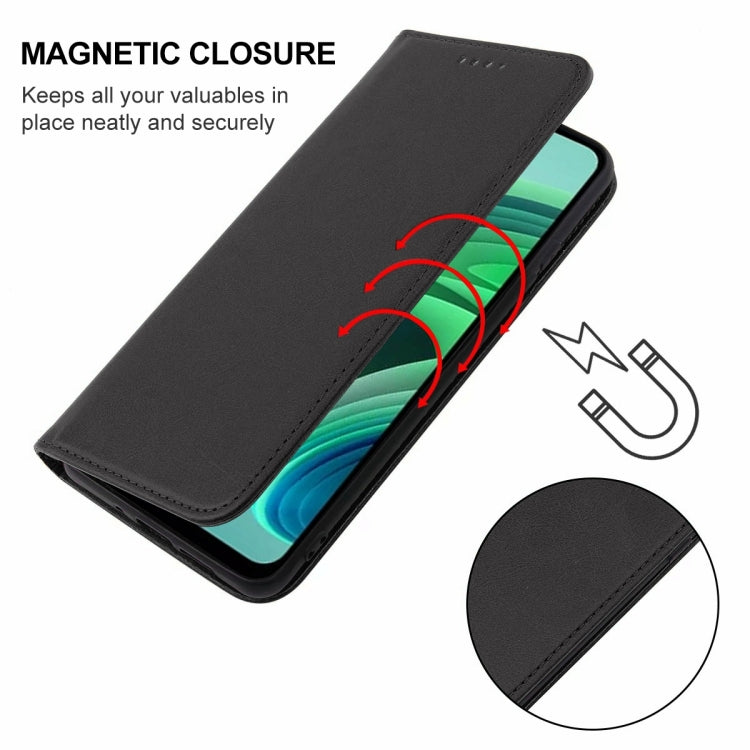For Xiaomi Redmi 10 Prime+ 5G Magnetic Closure Leather Phone Case