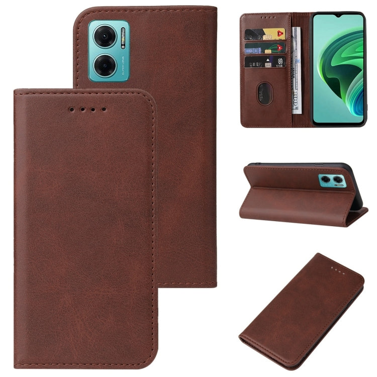 For Xiaomi Redmi 10 Prime+ 5G Magnetic Closure Leather Phone Case