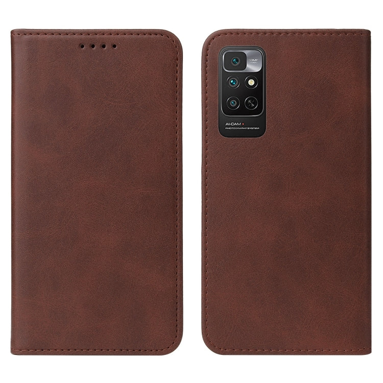 For Xiaomi Redmi 10 China / Note 11 4G China Magnetic Closure Leather Phone Case