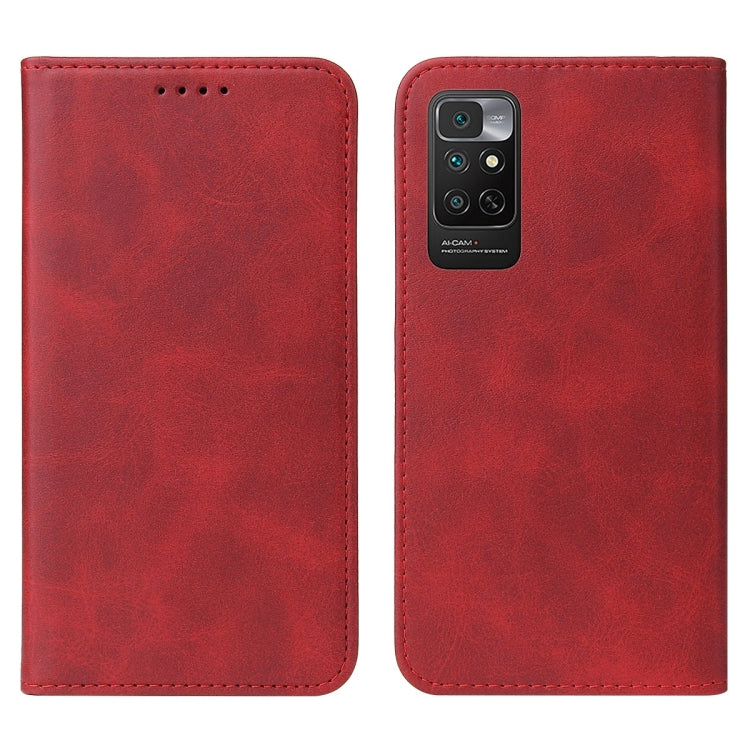 For Xiaomi Redmi 10 China / Note 11 4G China Magnetic Closure Leather Phone Case