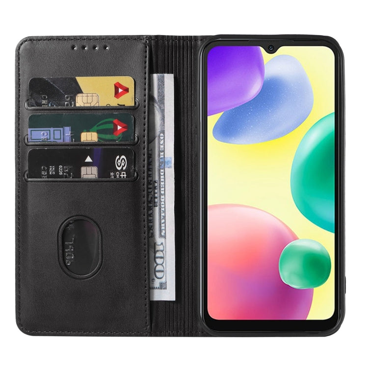 For Xiaomi Redmi 10A Magnetic Closure Leather Phone Case