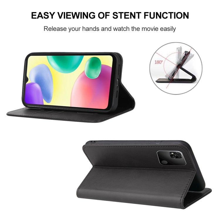 For Xiaomi Redmi 10A Magnetic Closure Leather Phone Case