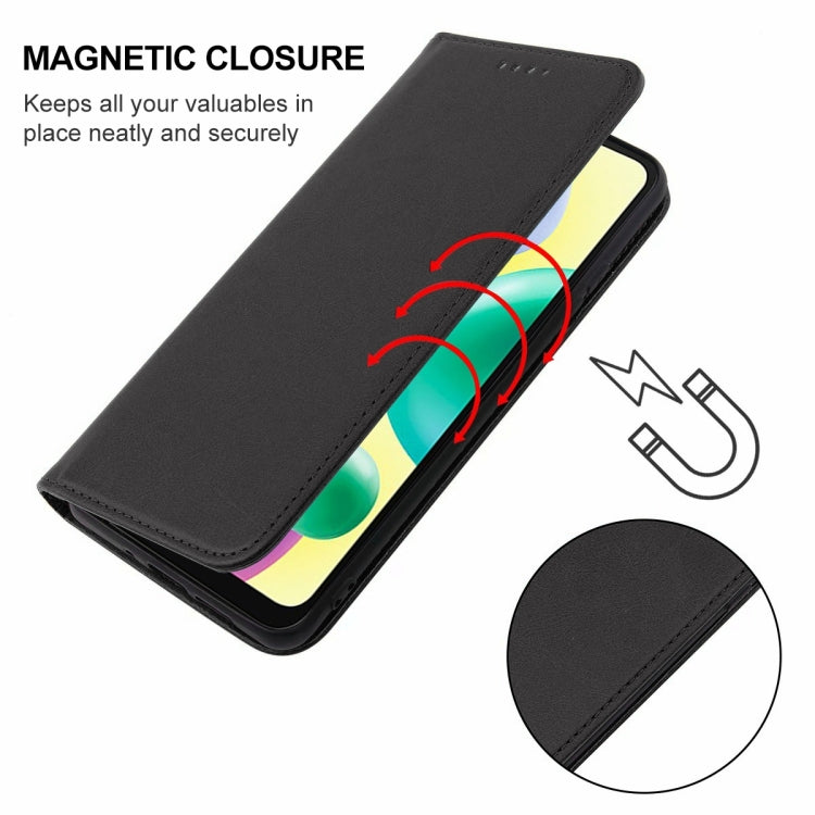 For Xiaomi Redmi 10A Magnetic Closure Leather Phone Case