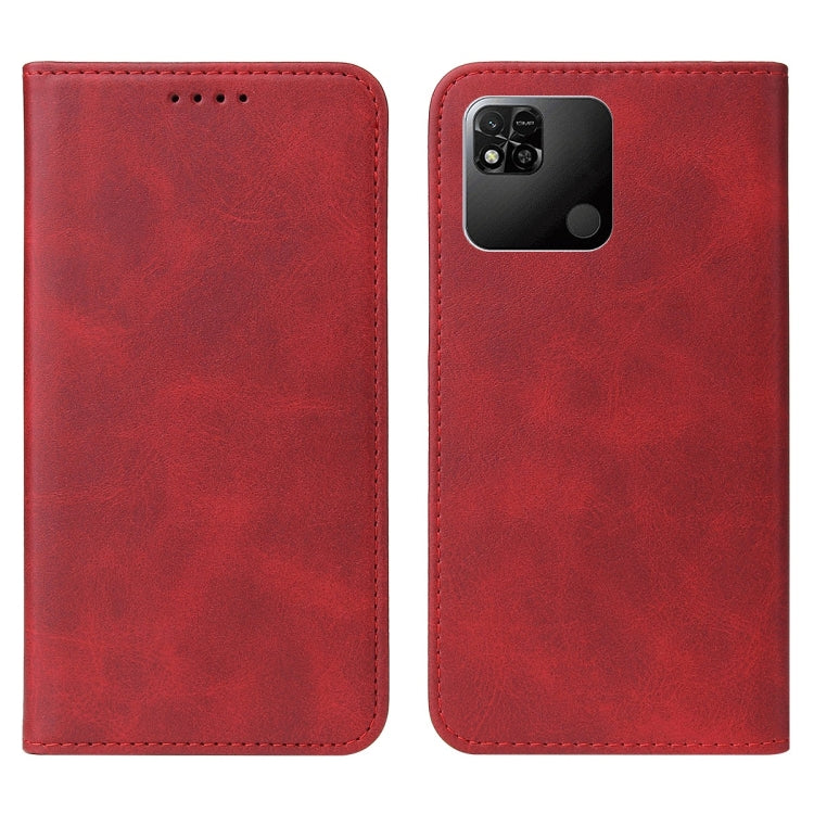 For Xiaomi Redmi 10A Magnetic Closure Leather Phone Case