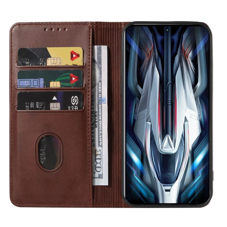 For Xiaomi Redmi K50 Gaming Magnetic Closure Leather Phone Case