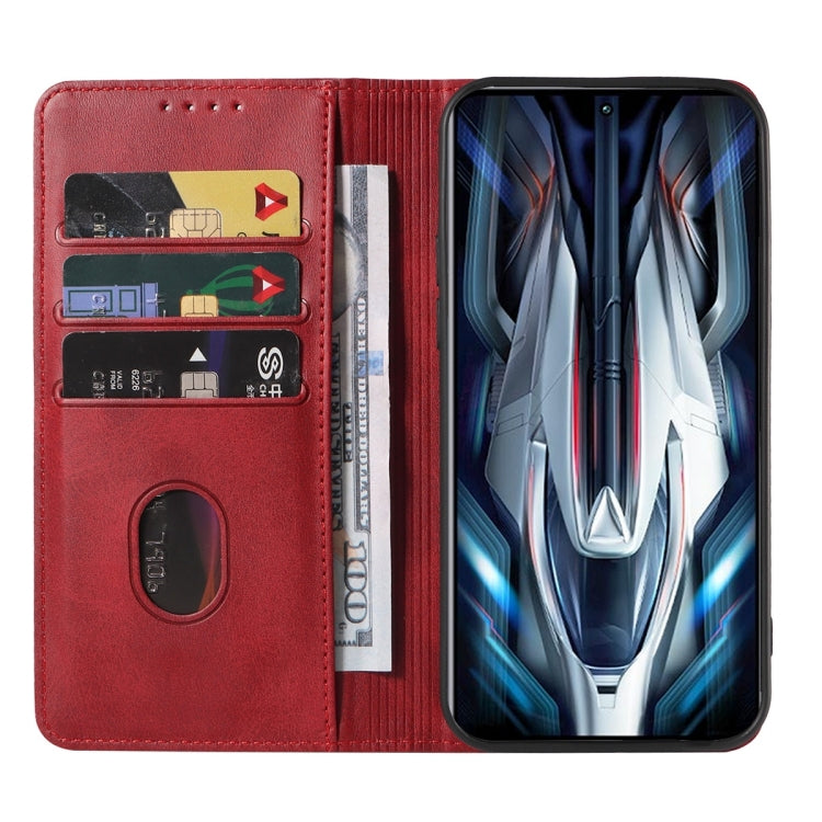 For Xiaomi Redmi K50 Gaming Magnetic Closure Leather Phone Case