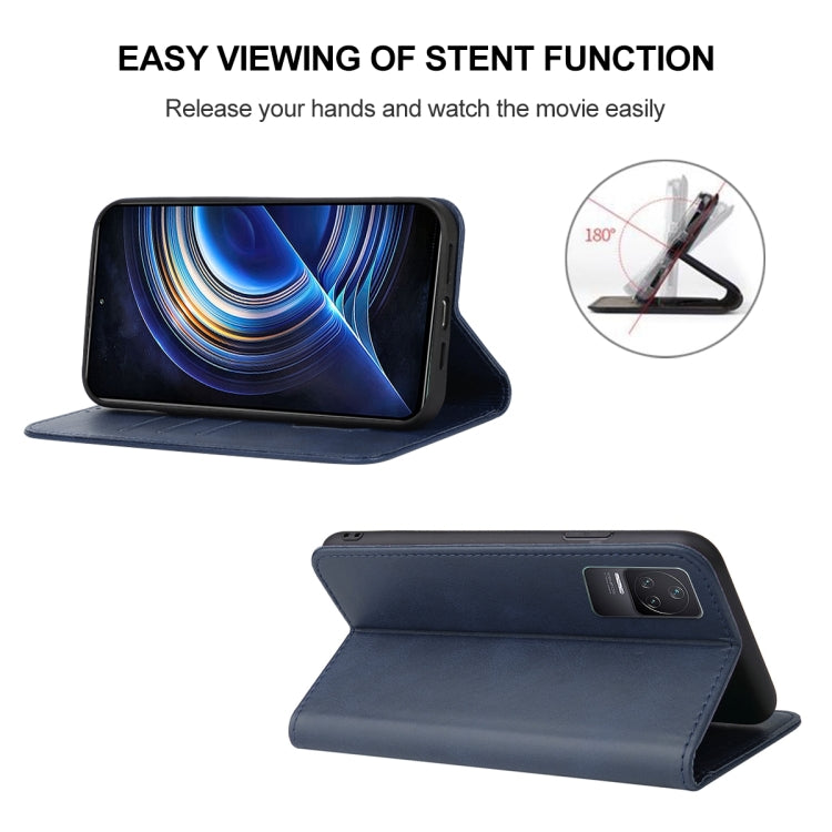 For Xiaomi Redmi K50 Pro Magnetic Closure Leather Phone Case