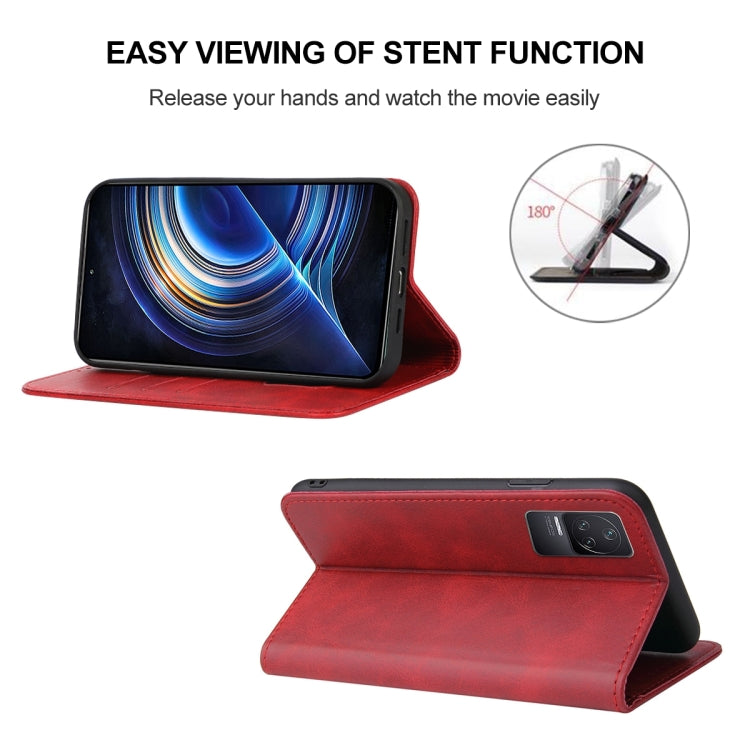 For Xiaomi Redmi K50 Pro Magnetic Closure Leather Phone Case