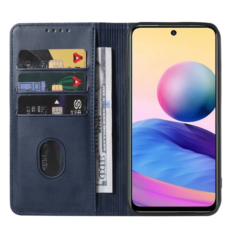 For Xiaomi Redmi Note 10 JE Magnetic Closure Leather Phone Case
