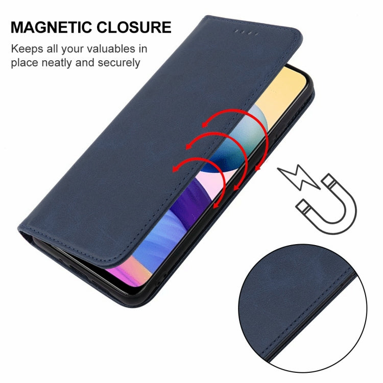 For Xiaomi Redmi Note 10 JE Magnetic Closure Leather Phone Case