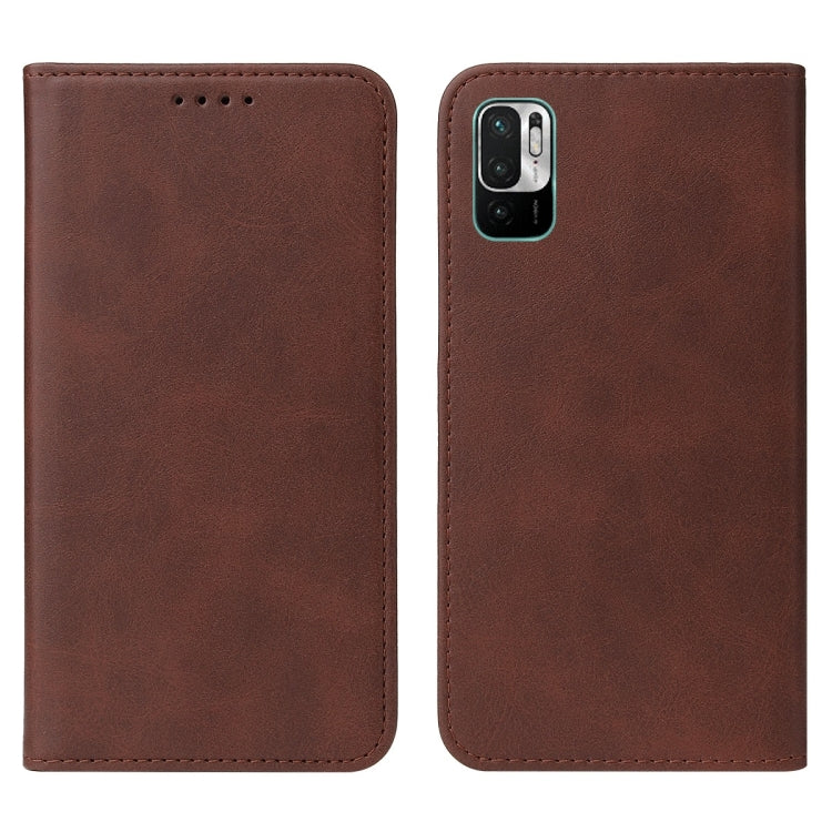 For Xiaomi Redmi Note 10 JE Magnetic Closure Leather Phone Case