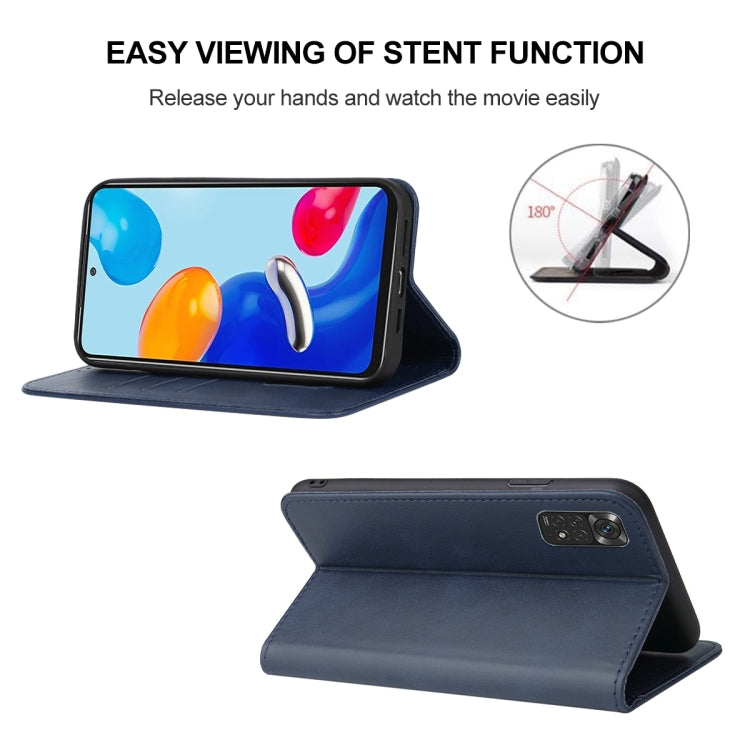 For Xiaomi Poco M4 Pro Magnetic Closure Leather Phone Case