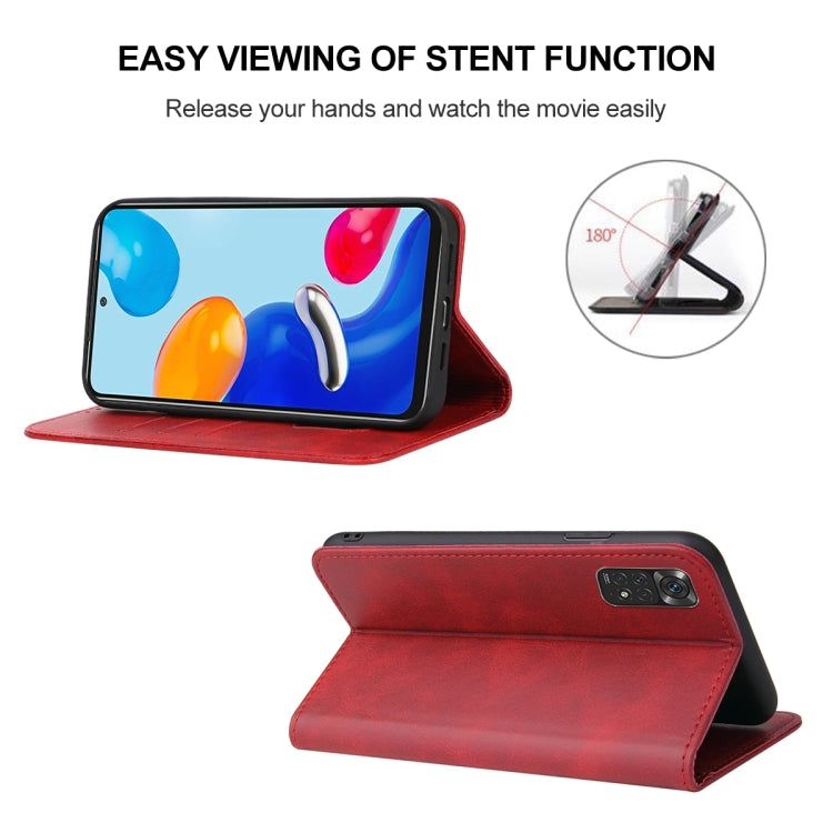 For Xiaomi Poco M4 Pro Magnetic Closure Leather Phone Case
