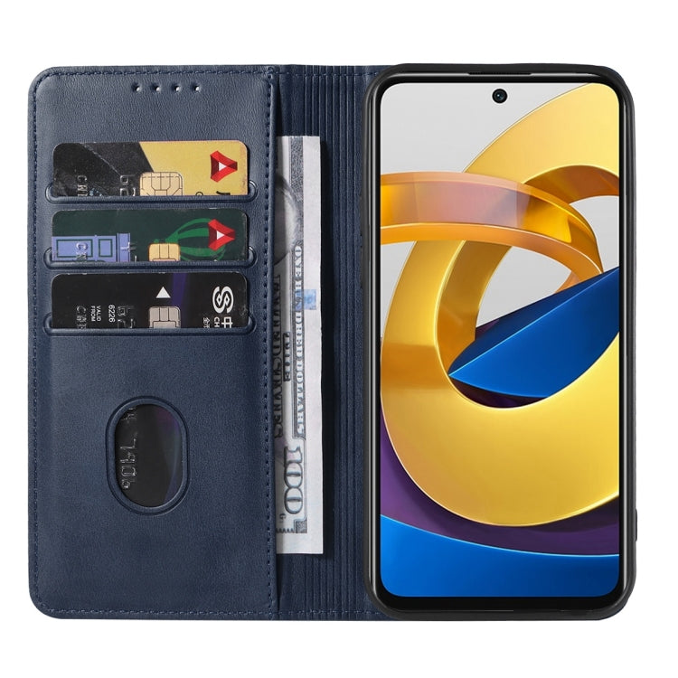 For Xiaomi Redmi Note 11 5G Magnetic Closure Leather Phone Case