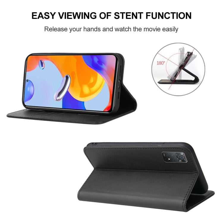 For Xiaomi Redmi Note 11 Pro Magnetic Closure Leather Phone Case