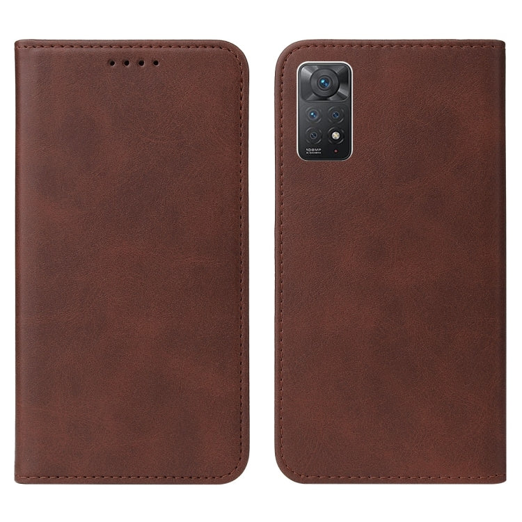 For Xiaomi Redmi Note 11 Pro Magnetic Closure Leather Phone Case