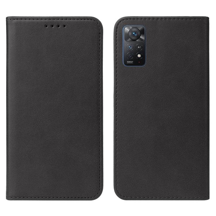 For Xiaomi Redmi Note 11 Pro 5G Magnetic Closure Leather Phone Case