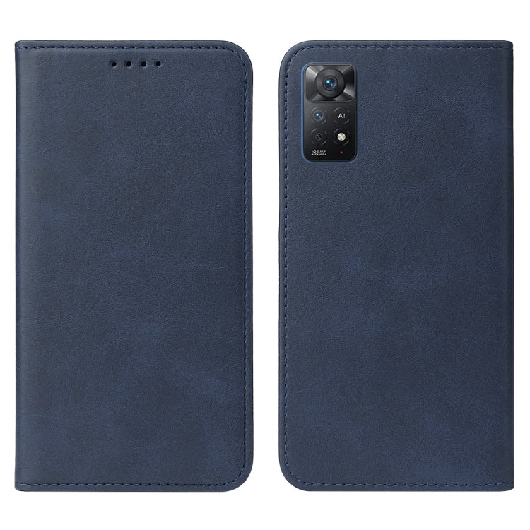 For Xiaomi Redmi Note 11 Pro 5G Magnetic Closure Leather Phone Case