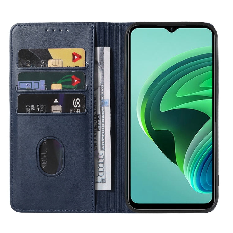 For Xiaomi Redmi Note 11E Magnetic Closure Leather Phone Case