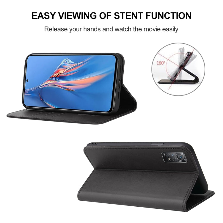 For Xiaomi Redmi Note 11E Pro Magnetic Closure Leather Phone Case