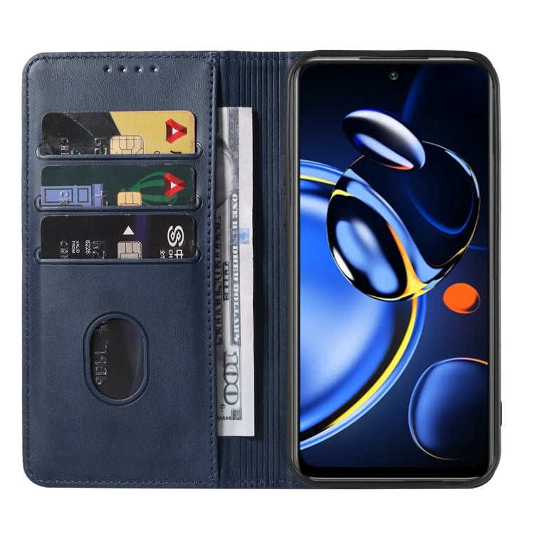 For Xiaomi Redmi Note 11 SE Magnetic Closure Leather Phone Case