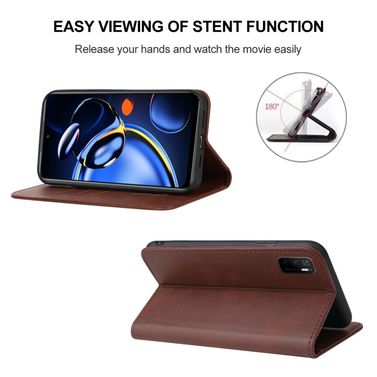 For Xiaomi Redmi Note 11 SE Magnetic Closure Leather Phone Case