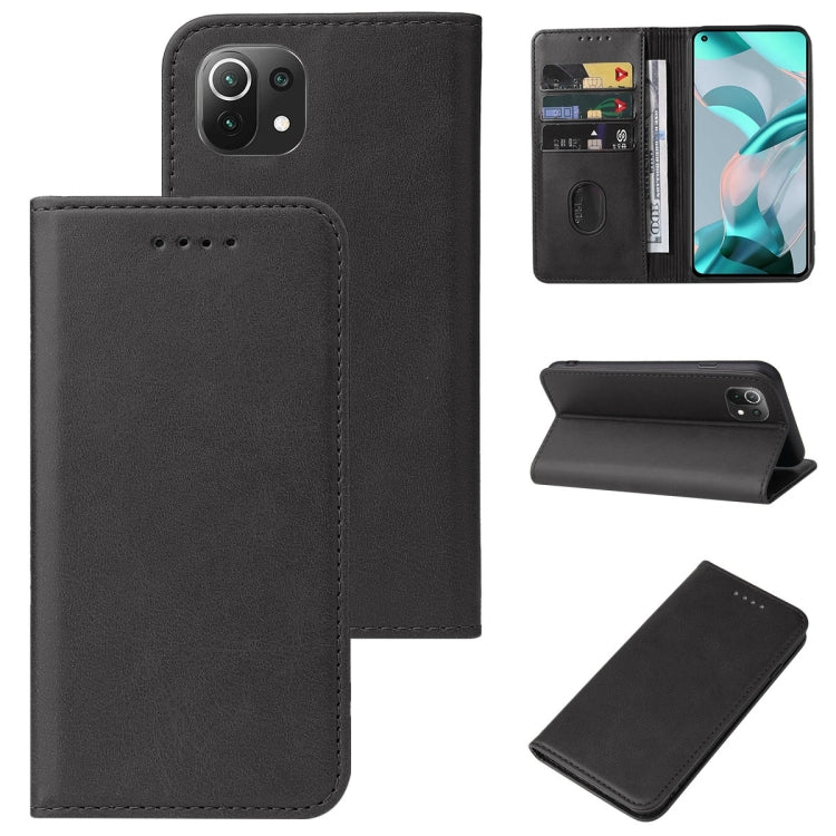 For Xiaomi Mi 11 Lite 5G NE Magnetic Closure Leather Phone Case