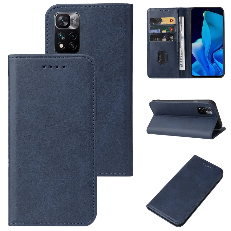 For Xiaomi Mi 11i HyperCharge Magnetic Closure Leather Phone Case